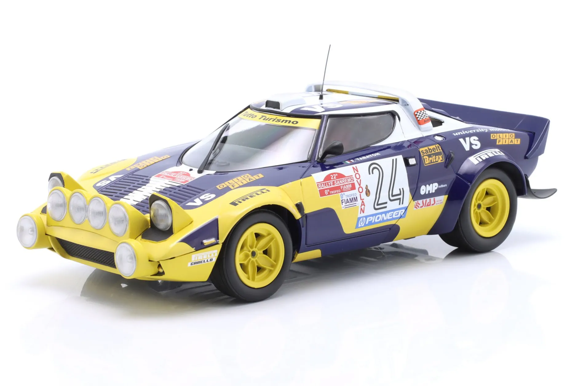 Lancia Stratos HF #24 Rallye SanRemo 1980 Tabaton, Radaelli 1:18 Minichamps