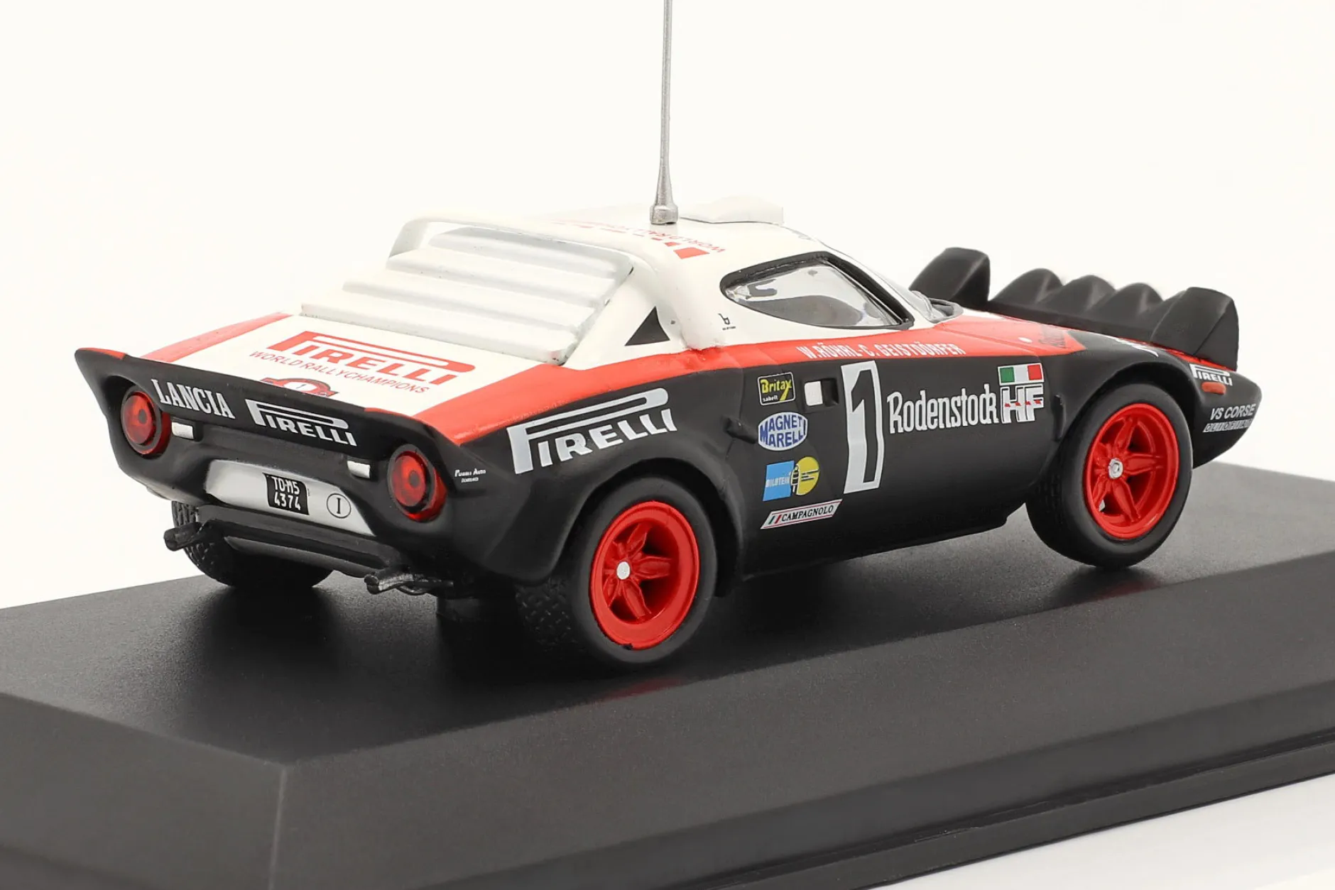 Lancia Stratos HF #1 Sieger Hunsrück Rallye 1978 Röhrl, Geistdörfer 1:43 CMR