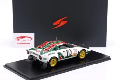 Lancia Stratos HF #10 Sieger Rallye Monte Carlo 1976 Munari, Maiga 1:18 Spark