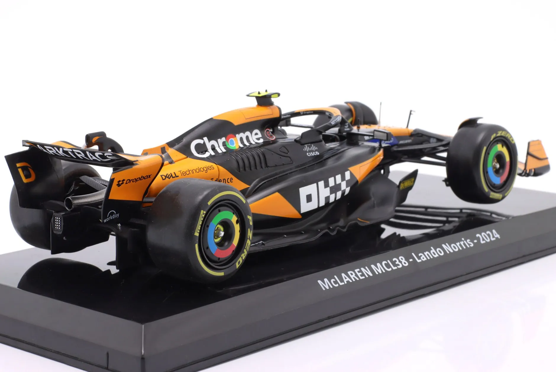 Lando Norris McLaren MCL38 #4 Formel 1 2024 1:24 Premium Collectibles