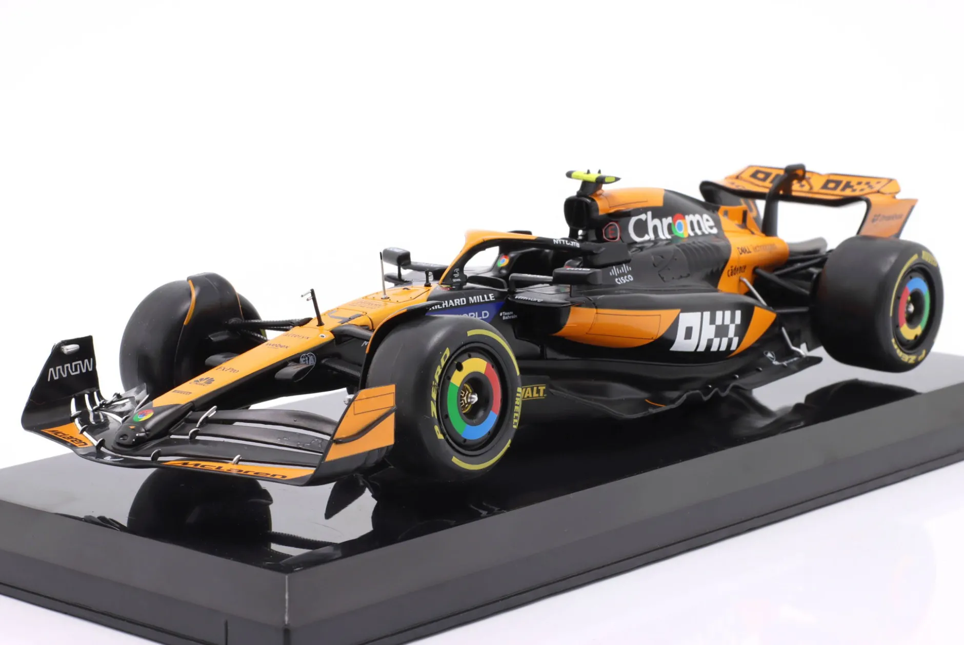 Lando Norris McLaren MCL38 #4 Formel 1 2024 1:24 Premium Collectibles