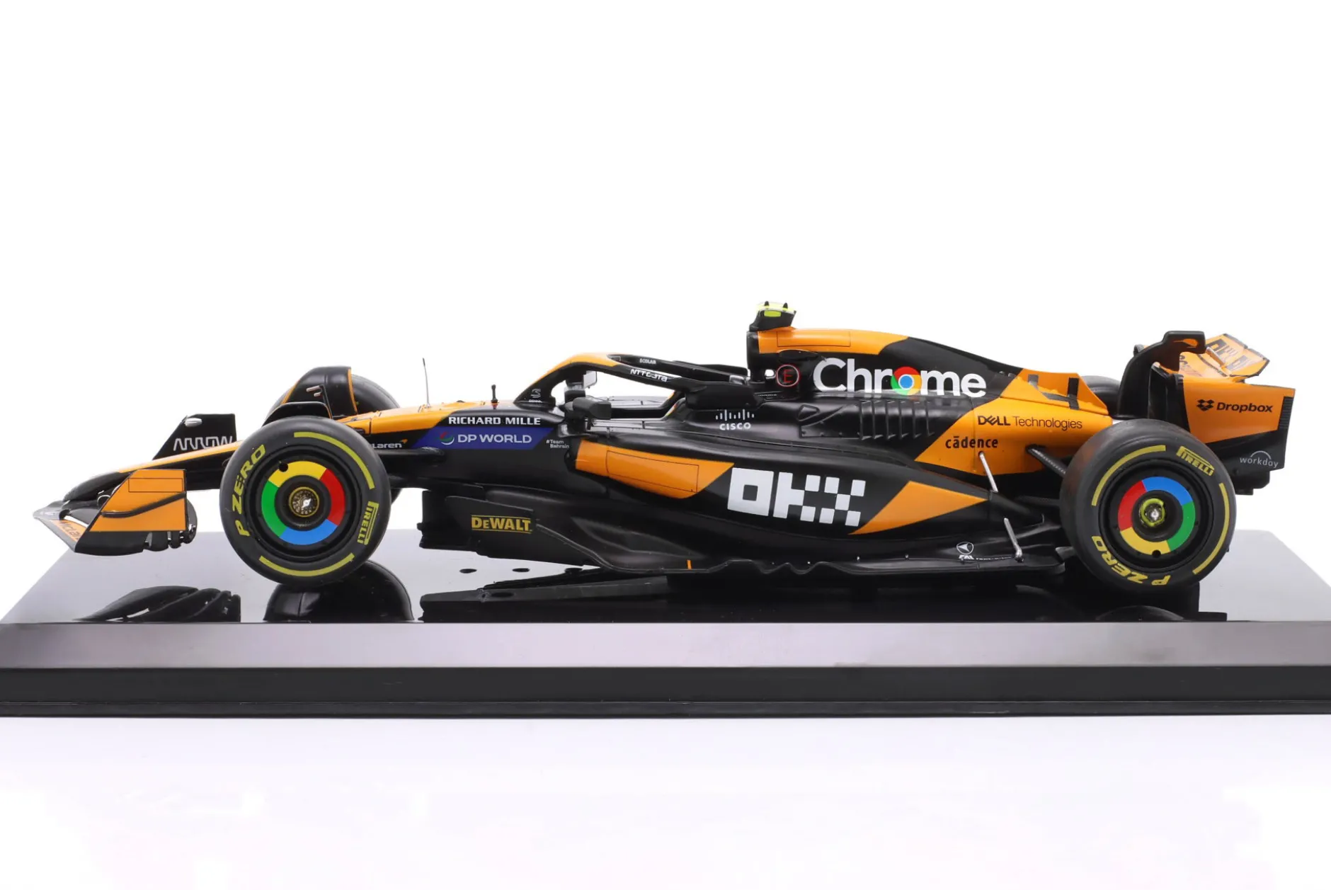 Lando Norris McLaren MCL38 #4 Formel 1 2024 1:24 Premium Collectibles