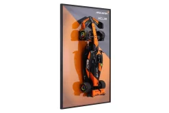 Lando Norris McLaren MCL38 #4 im Bilderrahmen Formel 1 2024 1:10 Bburago