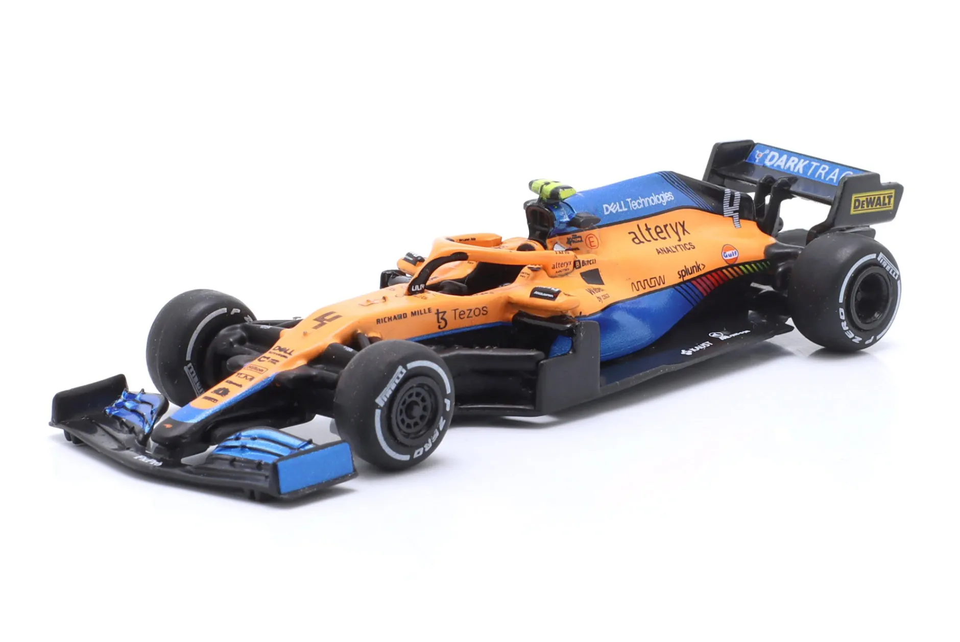 Lando Norris McLaren MCL35M #4 2nd Italien GP Formel 1 2021 1:64 Tarmac Works