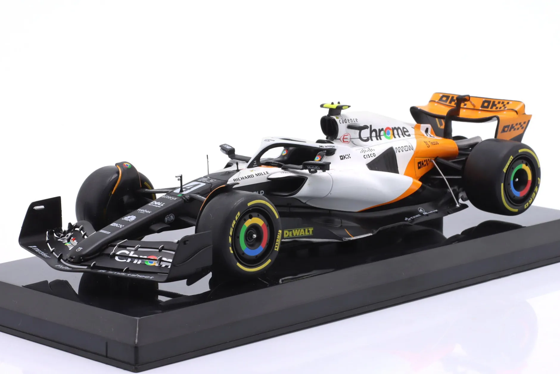 Lando Norris McLaren MCL60 #4 Monaco GP Formel 1 2023 1:24 Premium Collectibles
