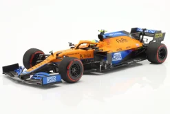 Lando Norris McLaren MCL35M #4 Pole Position Russland GP Formel 1 2021 1:18 Minichamps