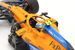 Lando Norris McLaren MCL35M #4 Pole Position Russland GP Formel 1 2021 1:18 Minichamps