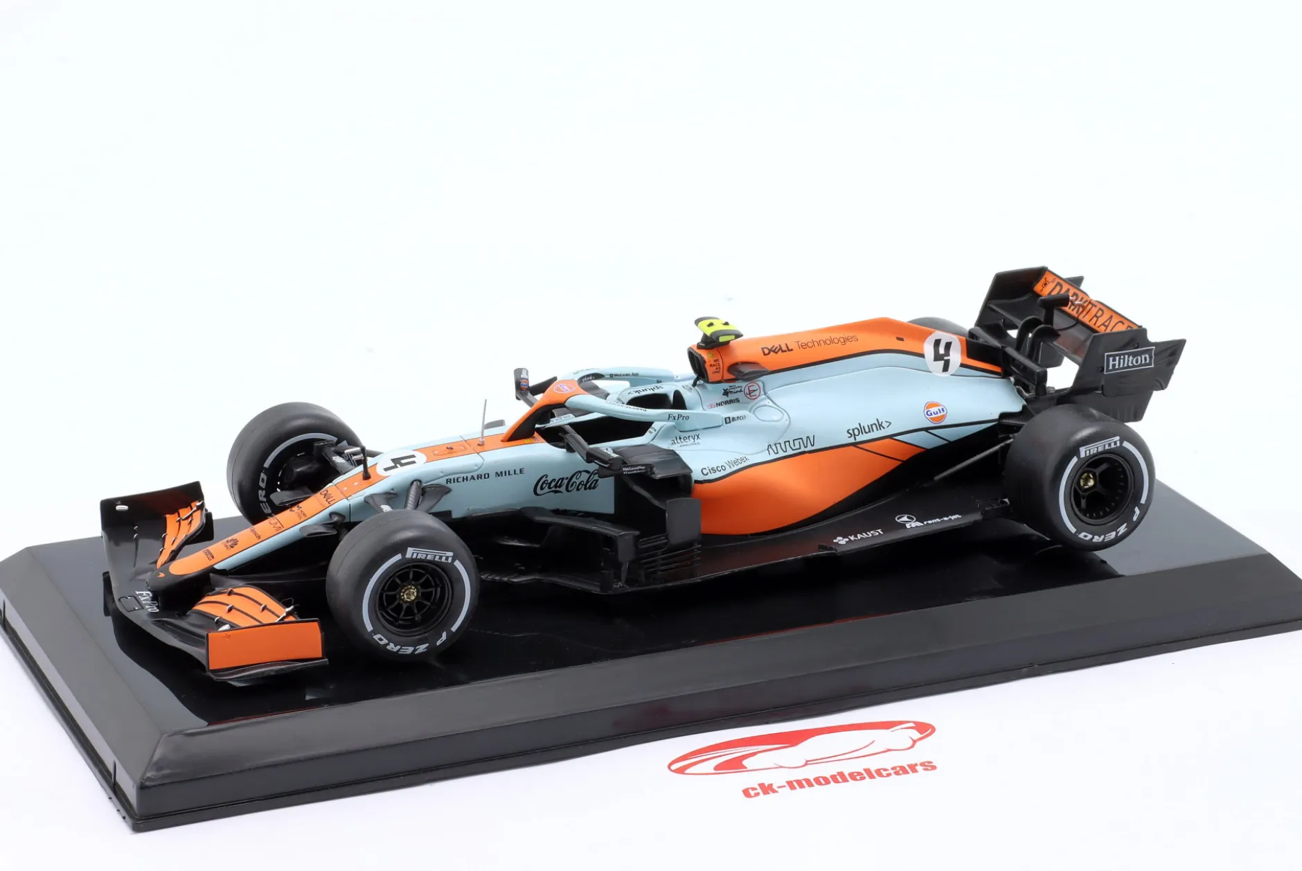 Lando Norris McLaren MCL35M #4 3rd Monaco GP Formel 1 2021 1:24 Premium Collectibles