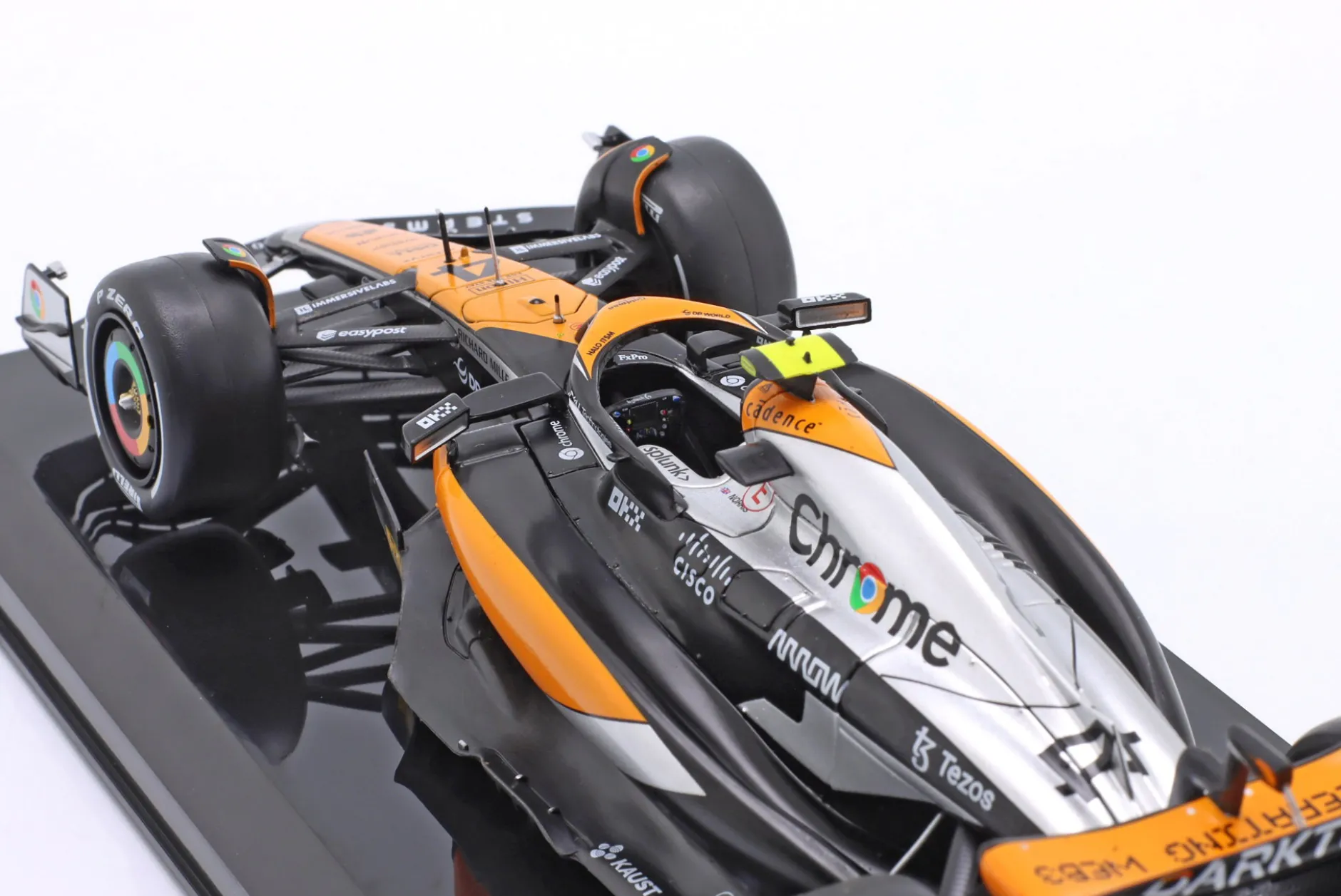 Lando Norris McLaren MCL60 #4 2nd British GP Formel 1 2023 1:24 Premium Collectibles