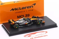 Lando Norris McLaren MCL39 #4 Sieger British GP Formel 1 Weltmeister 2025 1:64 Minichamps