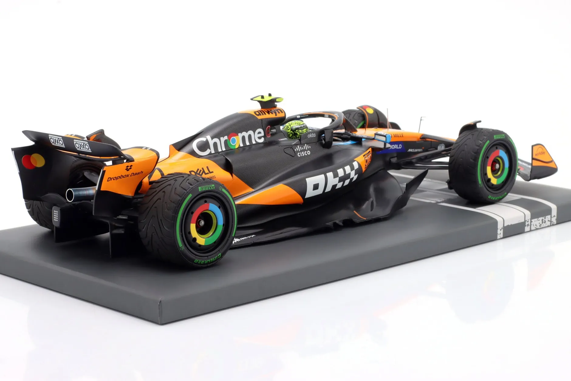 Lando Norris McLaren MCL39 #4 Sieger Australien GP Formel 1 Weltmeister 2025 1:18 Minichamps