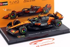 Lando Norris McLaren MCL39 #4 Sieger Australien GP Formel 1 Weltmeister 2025 1:43 Bburago