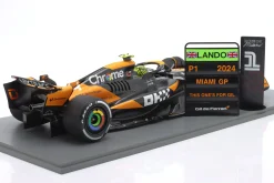 Lando Norris McLaren MCL38 #4 Sieger Miami GP Formel 1 2024 1:12 Spark