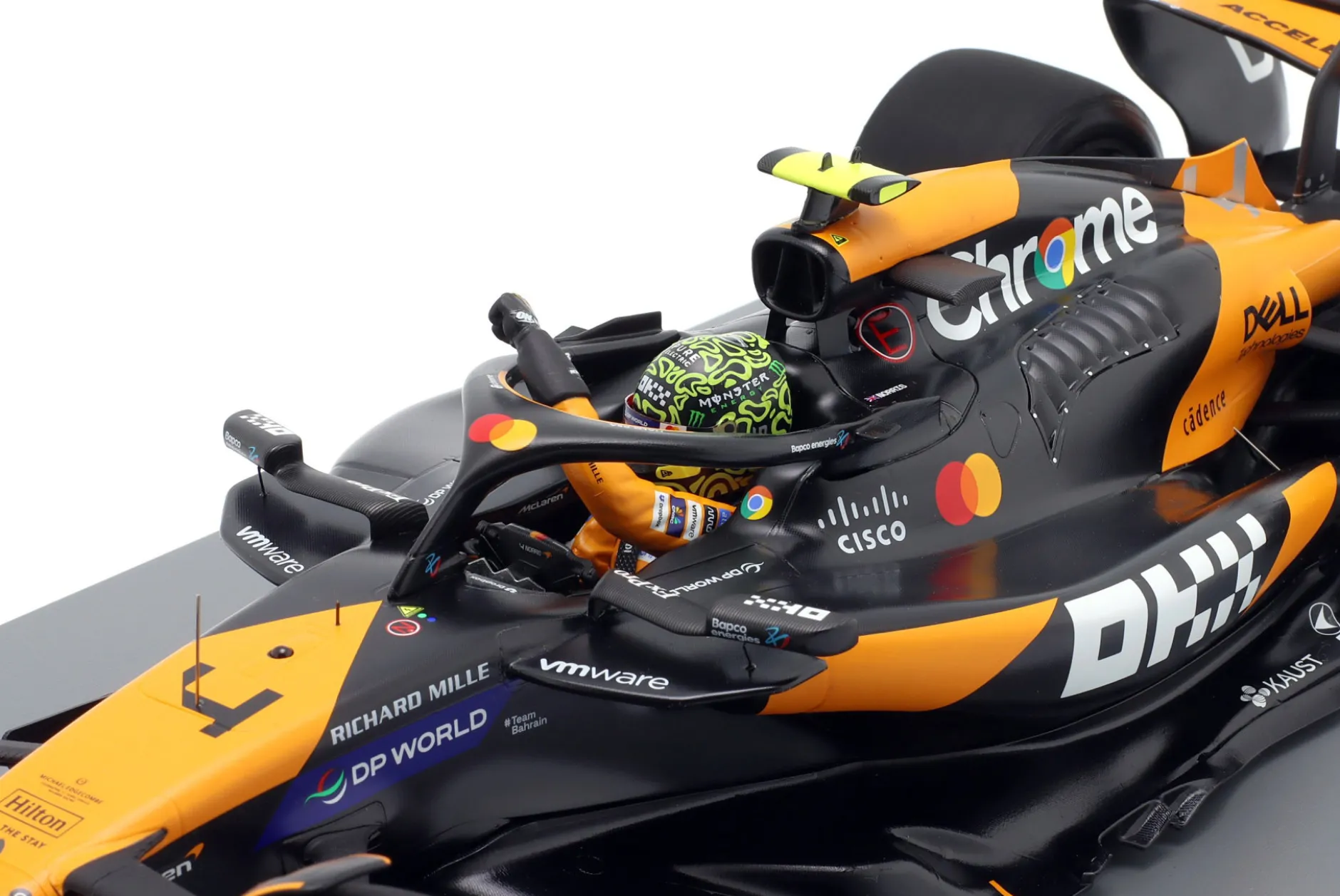 Lando Norris McLaren MCL38 #4 Sieger Abu Dhabi GP Formel 1 2024 1:12 Spark