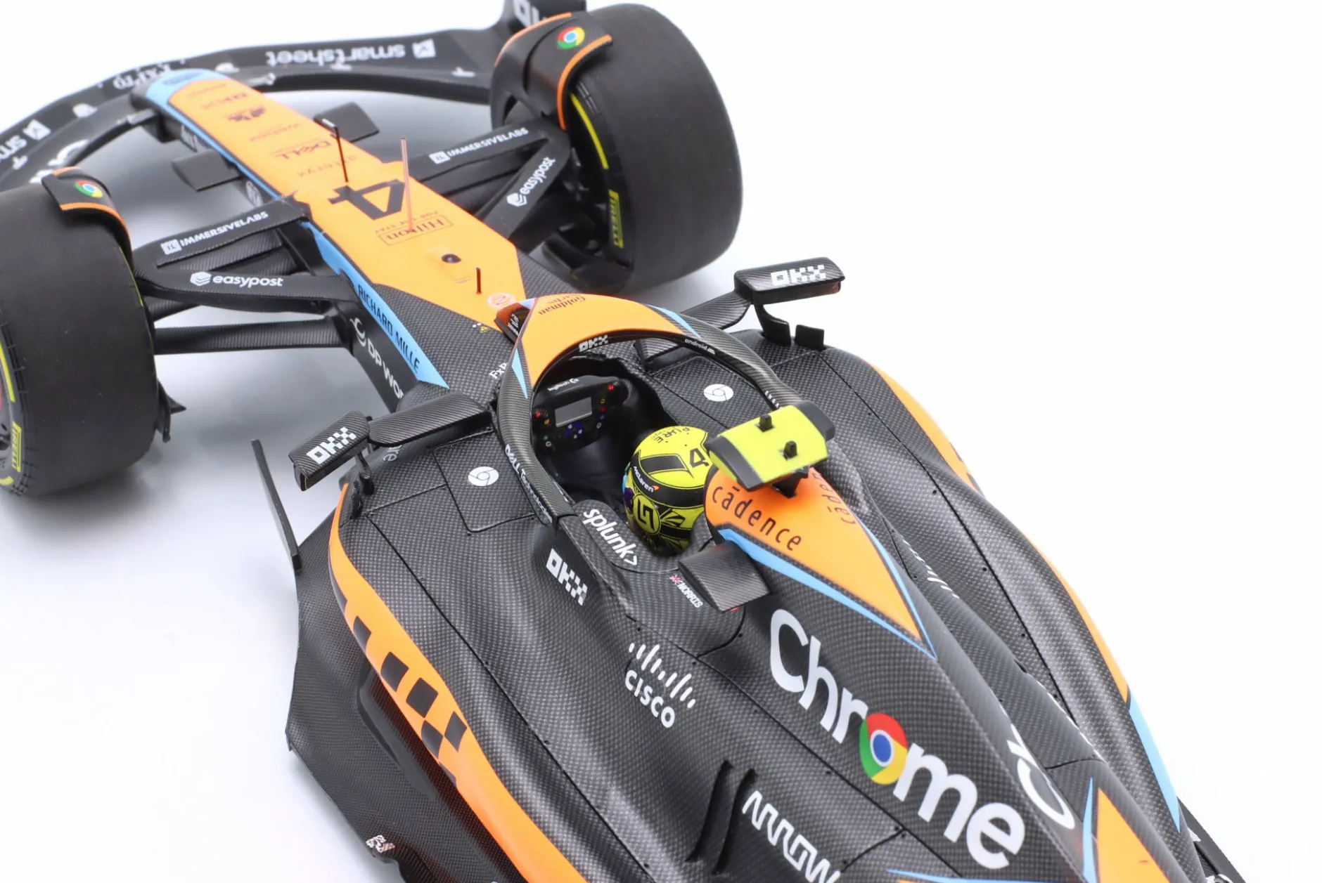 Lando Norris McLaren MCL60 #4 6th Australien GP Formel 1 2023 1:18 Minichamps