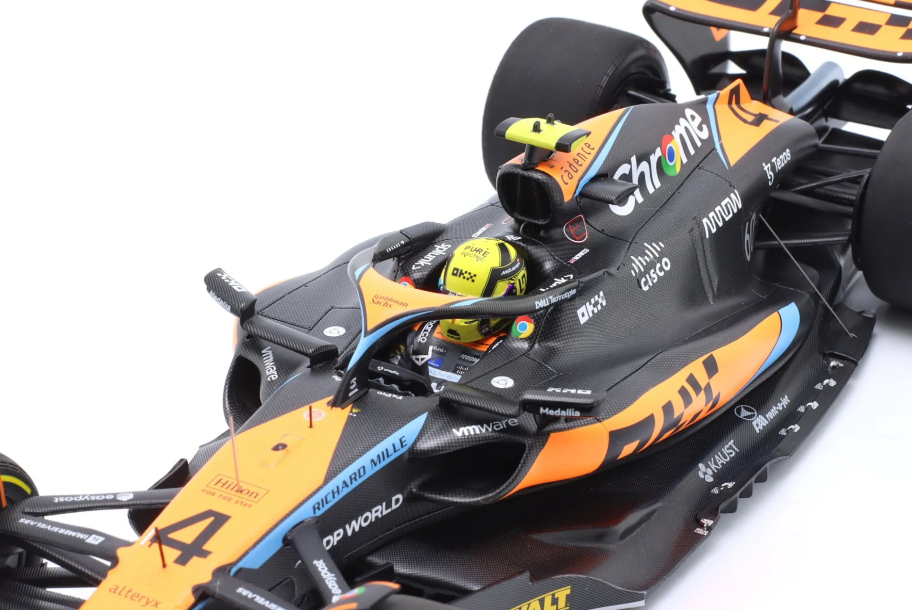 Lando Norris McLaren MCL60 #4 6th Australien GP Formel 1 2023 1:18 Minichamps