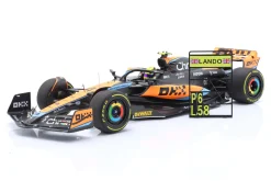 Lando Norris McLaren MCL60 #4 6th Australien GP Formel 1 2023 1:18 Minichamps