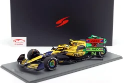 Lando Norris McLaren MCL38 #4 4th Monaco GP Formel 1 2024 1:12 Spark