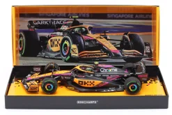 Lando Norris McLaren MCL36 #4 4th Singapur GP Formel 1 2022 1:18 Minichamps