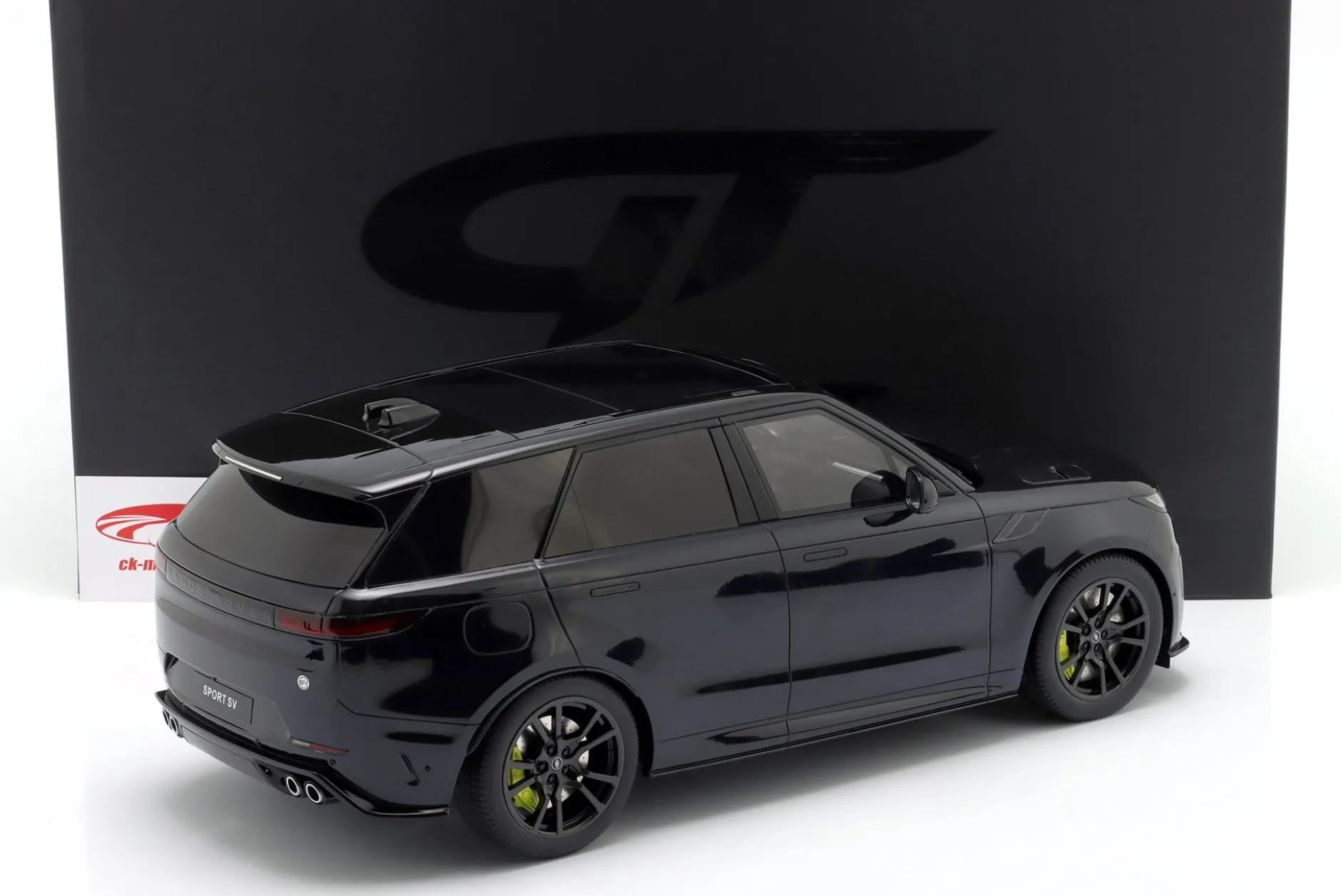 Land Rover Range Rover Sport SV Edition 2 2024 ligurisch schwarz 1:12 GT-Spirit