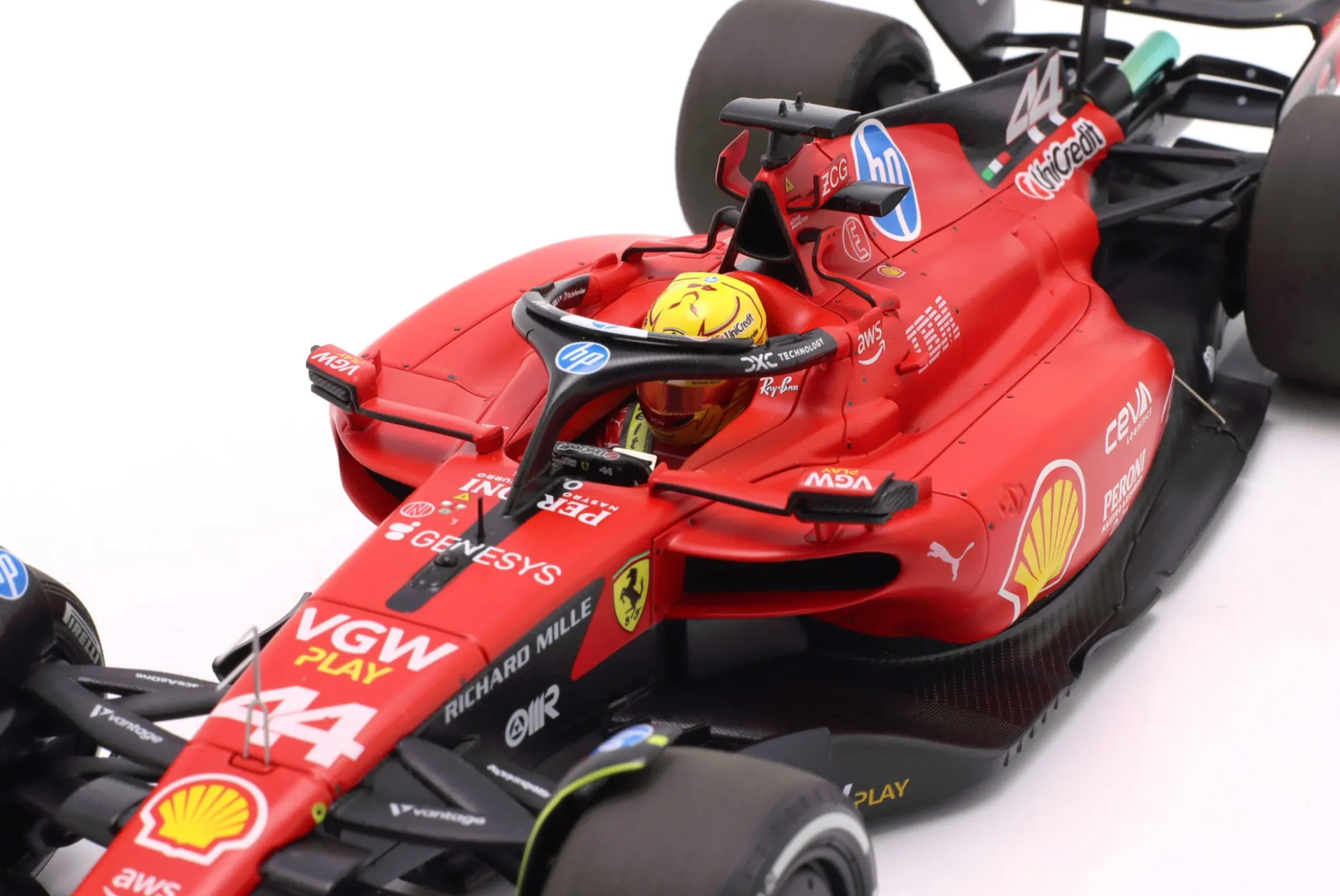 Lewis Hamilton Ferrari SF-23 #44 Fiorano Test Formel 1 2025 1:18 BBR
