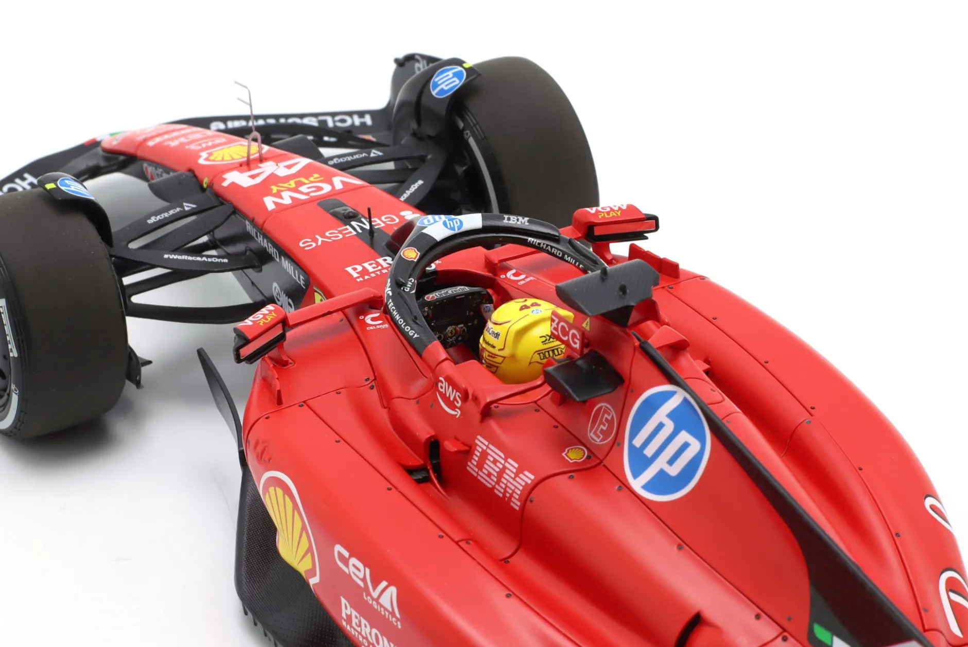 Lewis Hamilton Ferrari SF-23 #44 Fiorano Test Formel 1 2025 1:18 BBR