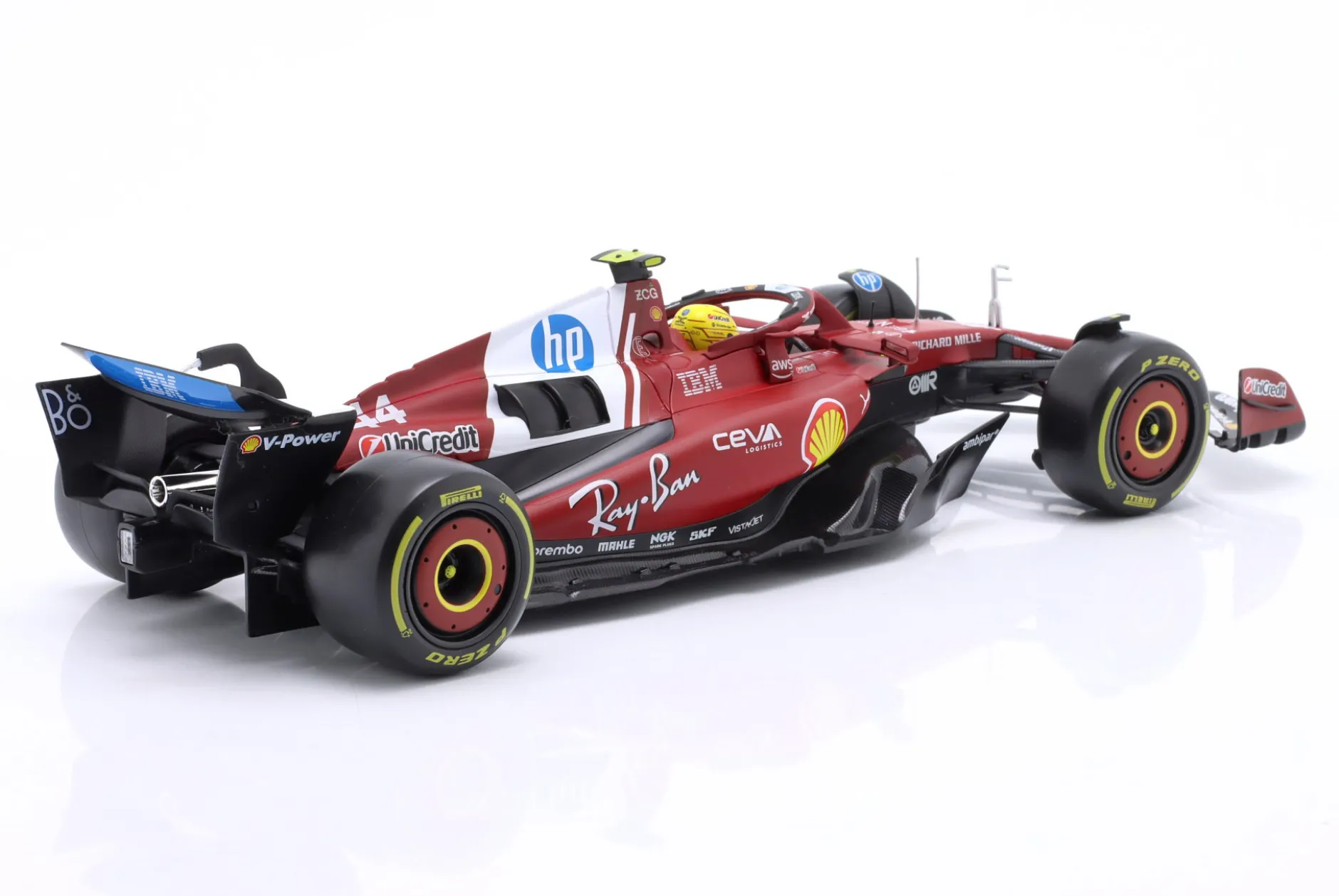 Lewis Hamilton Ferrari SF-25 #44 Formel 1 2025 1:18 Bburago