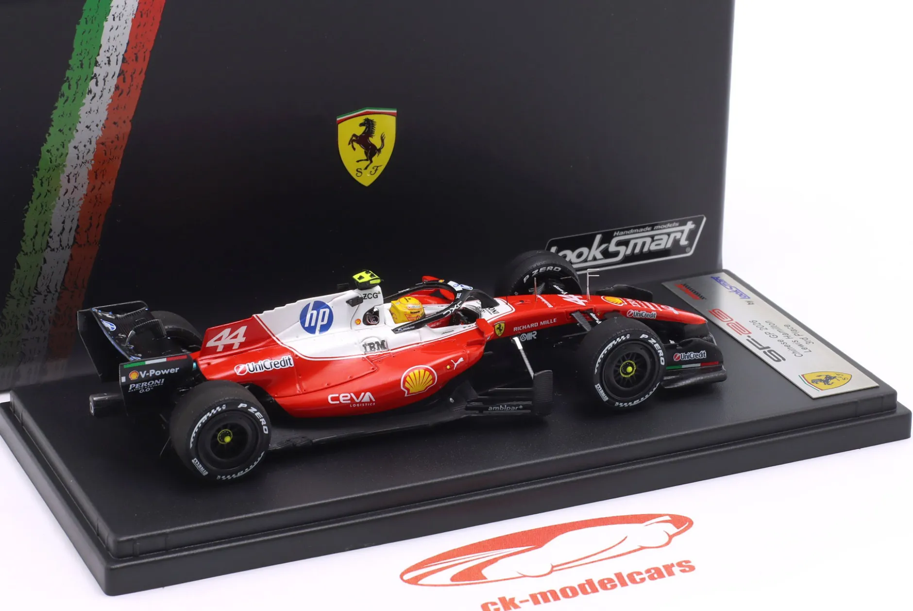 Lewis Hamilton Ferrari SF-26 #44 3rd China GP Formel 1 2026 1:43 LookSmart