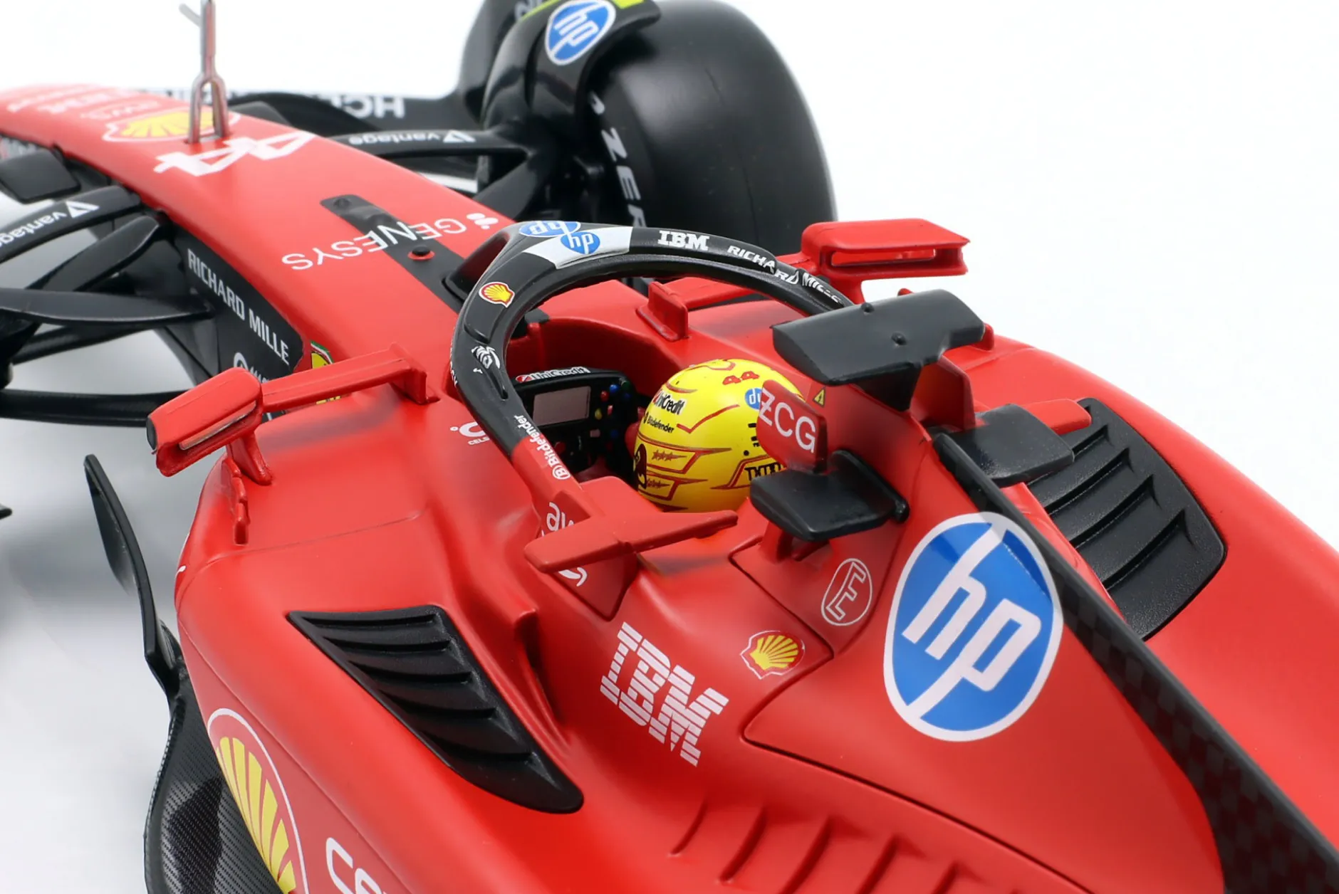 Lewis Hamilton Ferrari SF-23 #44 1st Rollout Fiorano Test Formel 1 2025 1:18 Bburago