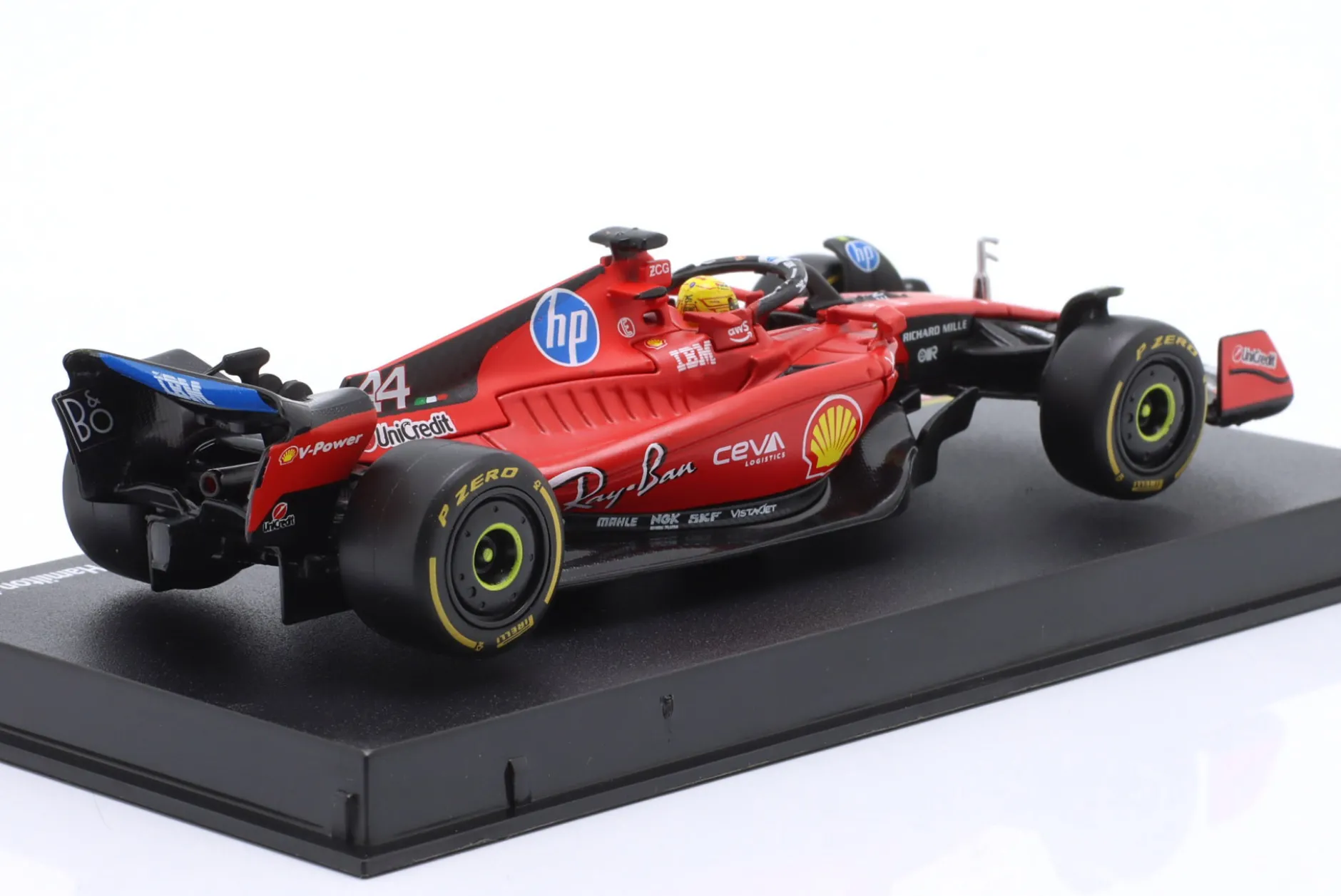 Lewis Hamilton Ferrari SF-23 #44 1st Rollout Fiorano Test Formel 1 2025 1:43 Bburago