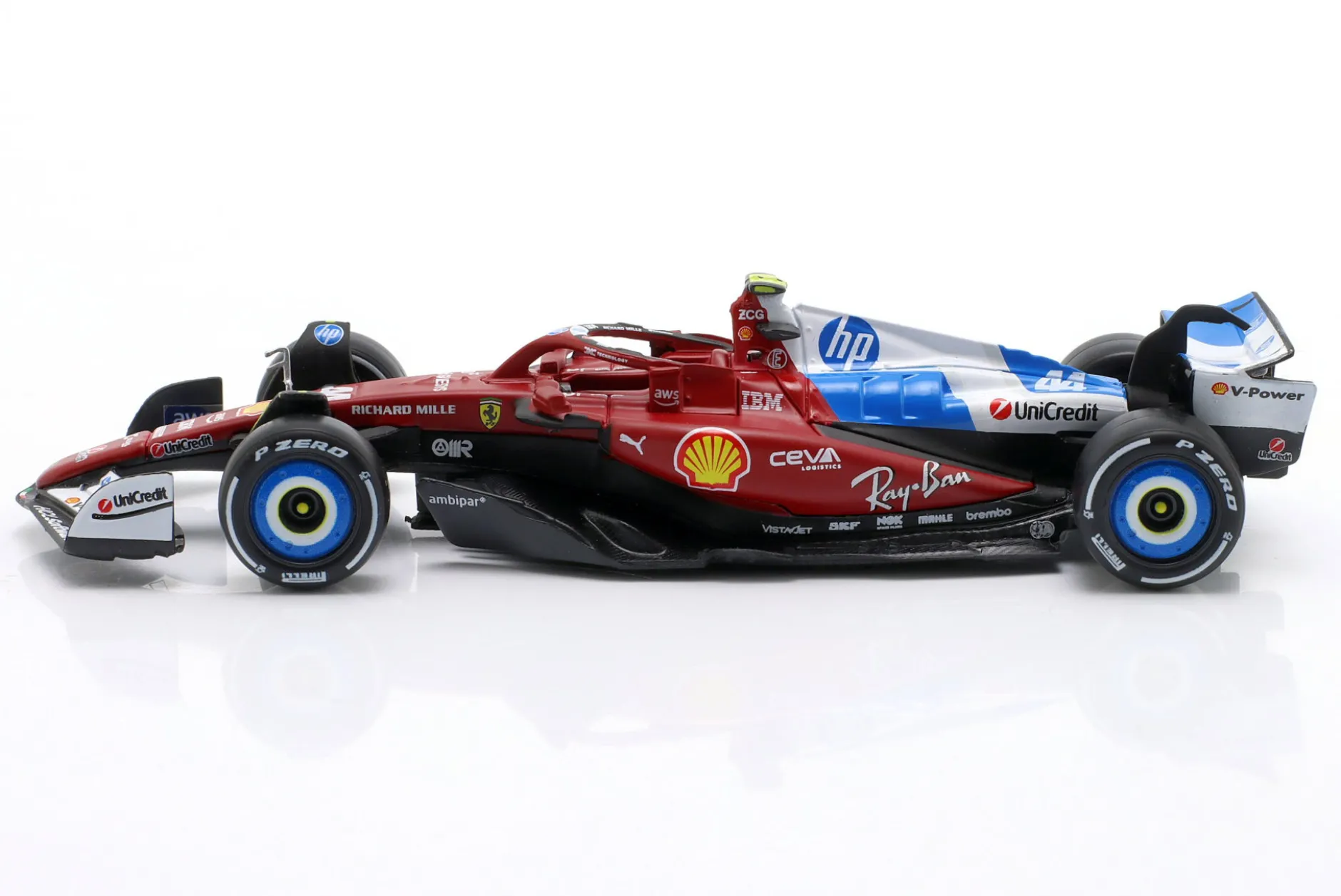 Lewis Hamilton Ferrari SF-25 #44 8th Miami GP Formel 1 2025 1:43 Bburago