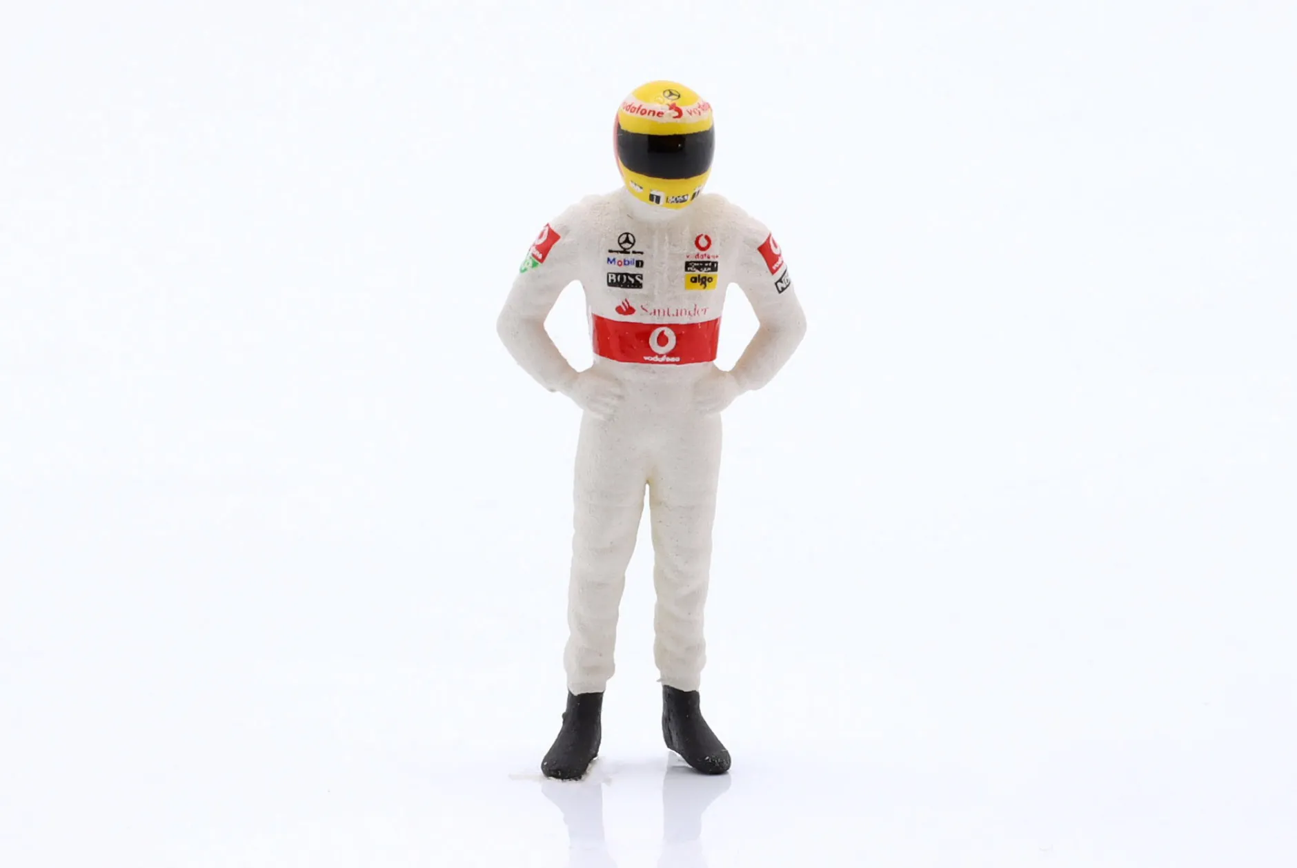 Lewis Hamilton McLaren Mercedes Formel 1 Weltmeister 2008 Figur 1:43 Cartrix