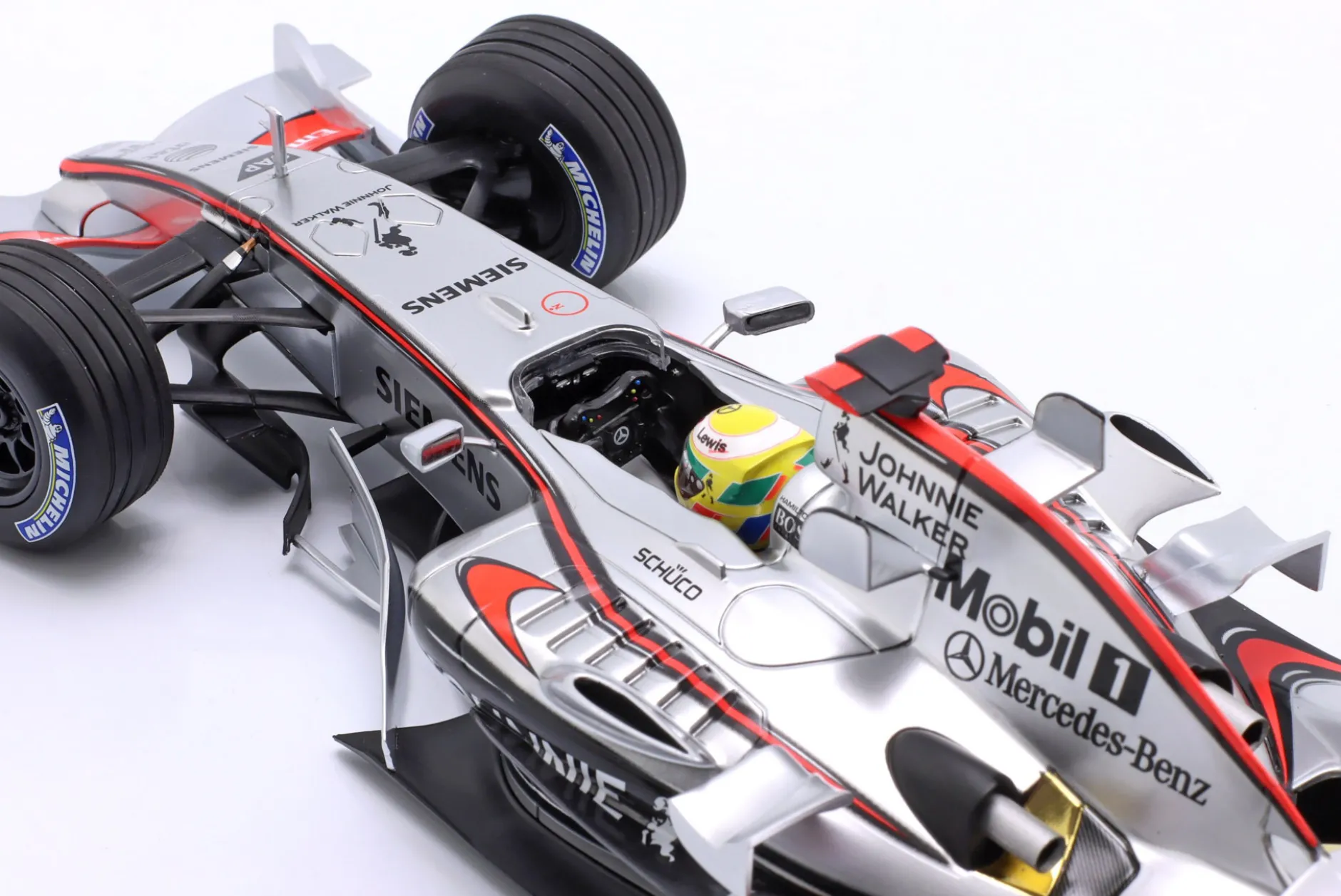Lewis Hamilton McLaren MP4/21 Formel 1 Test Jerez 2006 1:18 Minichamps