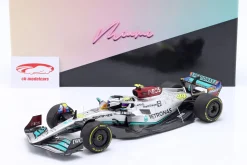 Lewis Hamilton Mercedes-AMG F1 W13 #44 6th Miami GP Formel 1 2022 1:18 Minichamps