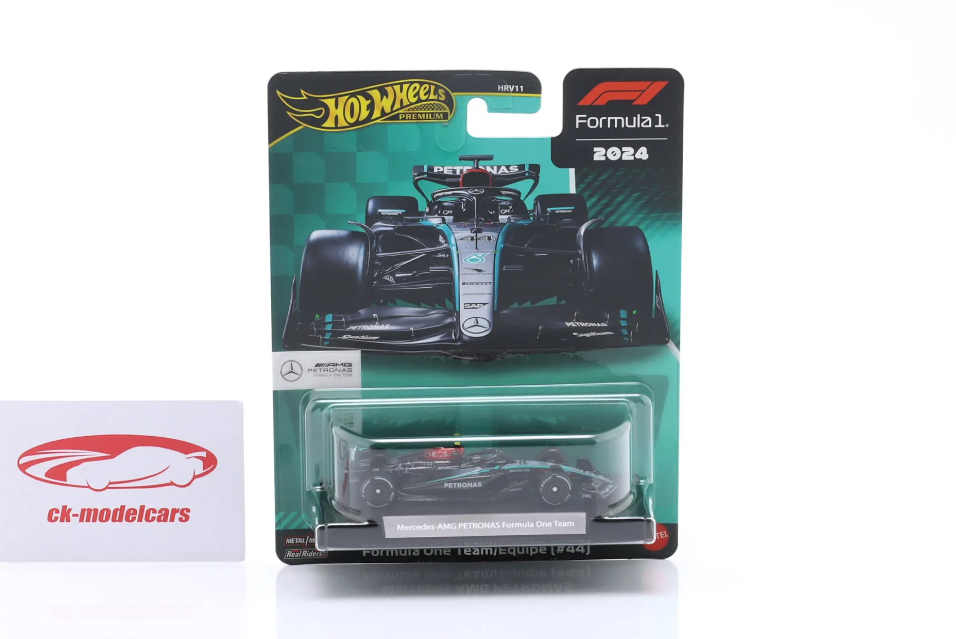Lewis Hamilton Mercedes-AMG F1 W15 #44 Formel 1 2024 1:64 HotWheels