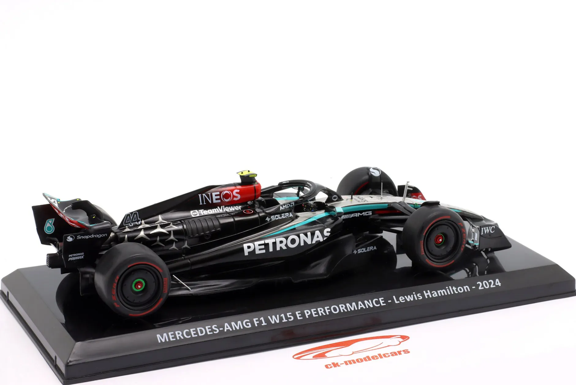 Lewis Hamilton Mercedes-AMG F1 W15 #44 Formel 1 2024 1:24 Premium Collectibles