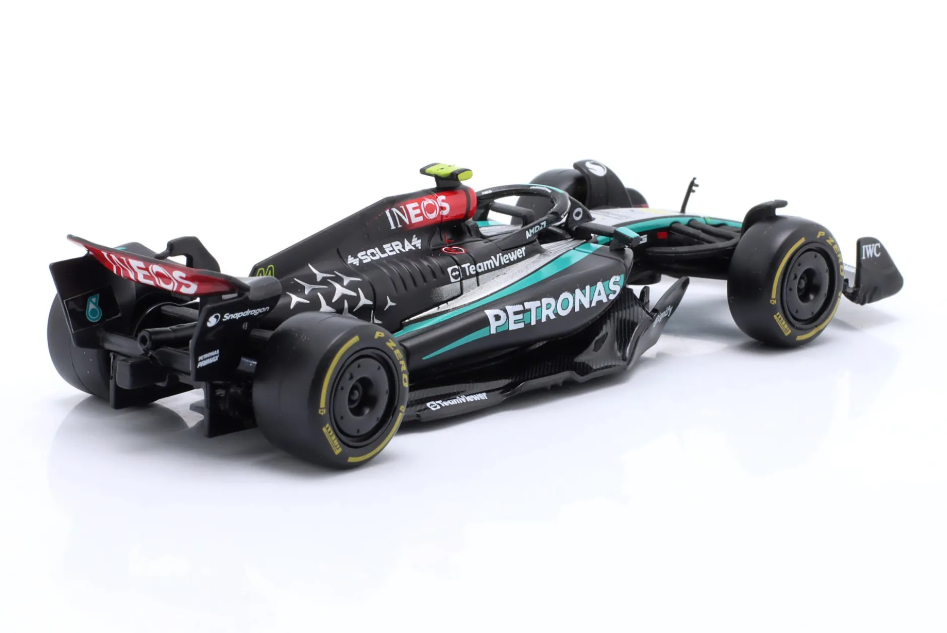 Lewis Hamilton Mercedes-AMG F1 W15 E #44 Sieger British GP Formel 1 2024 1:43 Bburago