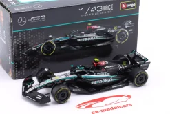 Lewis Hamilton Mercedes-AMG F1 W15 E #44 Sieger British GP Formel 1 2024 1:43 Bburago