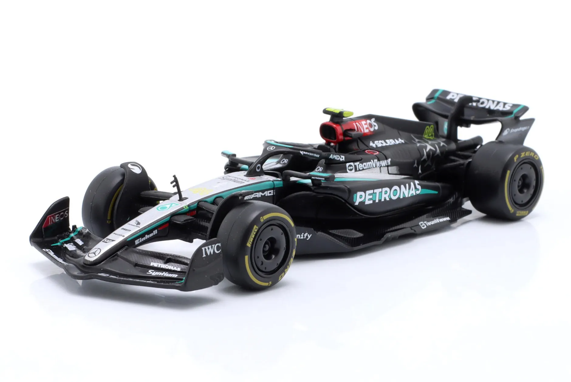 Lewis Hamilton Mercedes-AMG F1 W15 E #44 Sieger British GP Formel 1 2024 1:43 Bburago