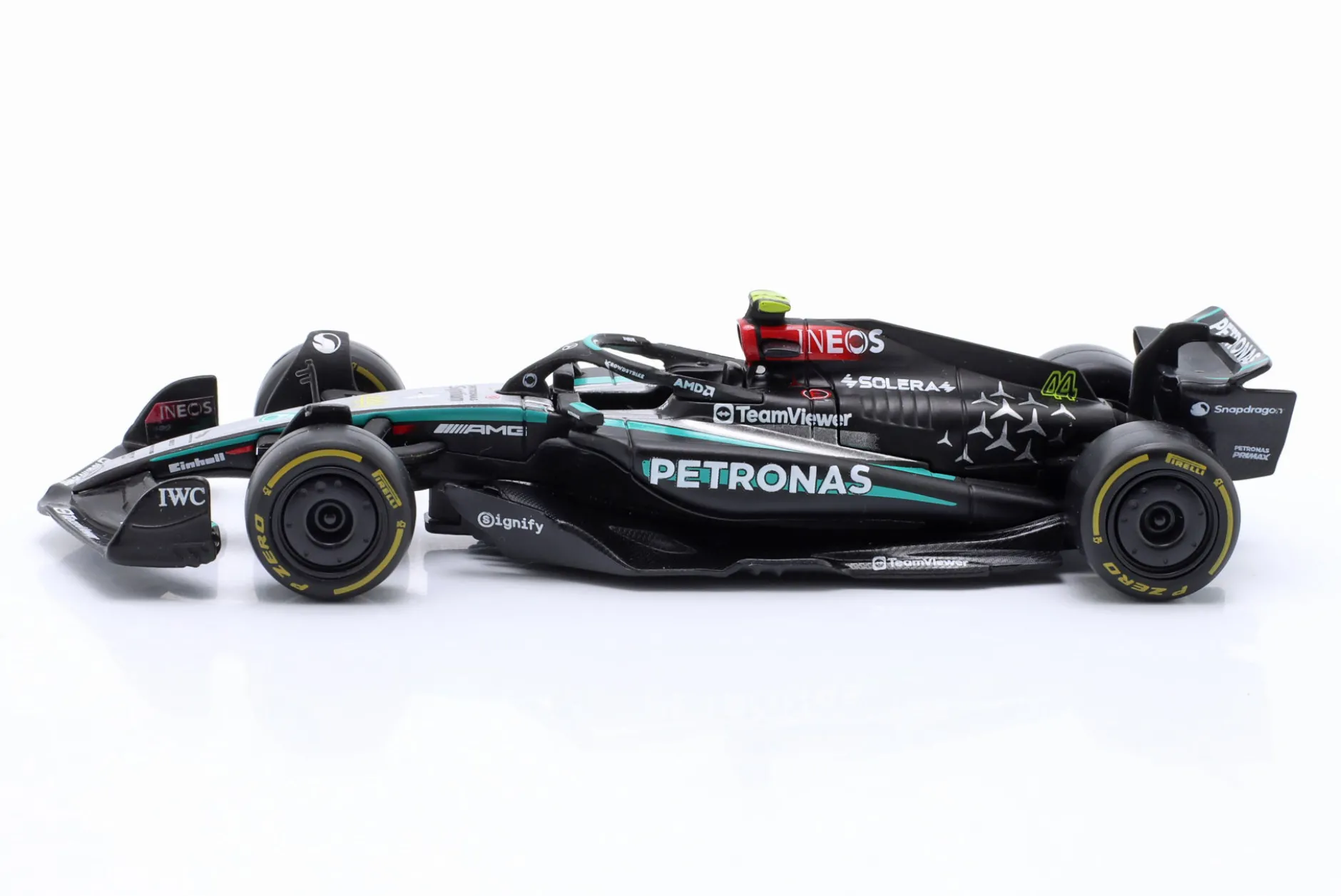Lewis Hamilton Mercedes-AMG F1 W15 E #44 Sieger British GP Formel 1 2024 1:43 Bburago