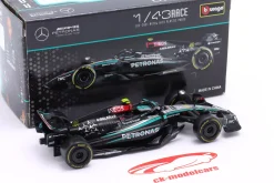 Lewis Hamilton Mercedes-AMG F1 W15 E #44 Sieger British GP Formel 1 2024 1:43 Bburago