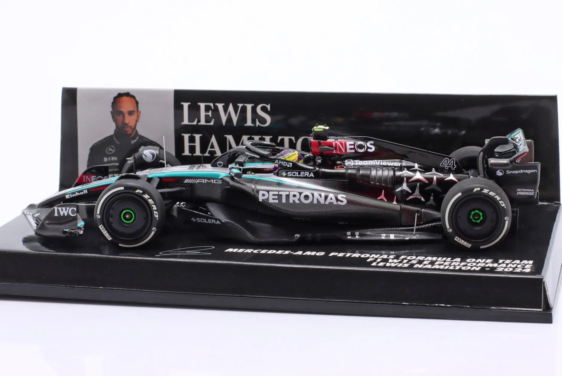 Lewis Hamilton Mercedes-AMG F1 W15 #44 Formel 1 2024 1:43 Minichamps