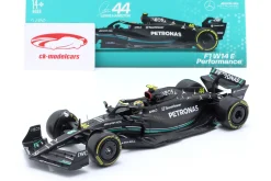 Lewis Hamilton Mercedes-AMG F1 W14 #44 Formel 1 2023 1:24 Bburago