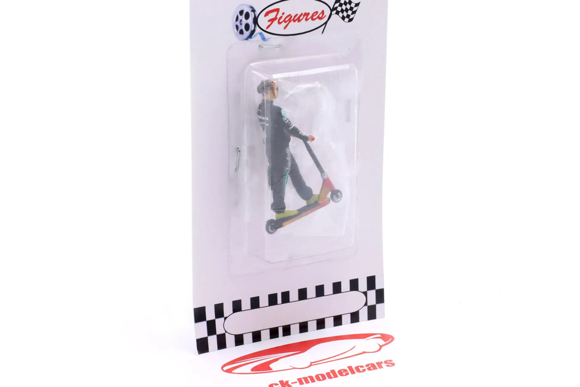 Lewis Hamilton Skate Scooter 2021 Figur 1:43 Cartrix
