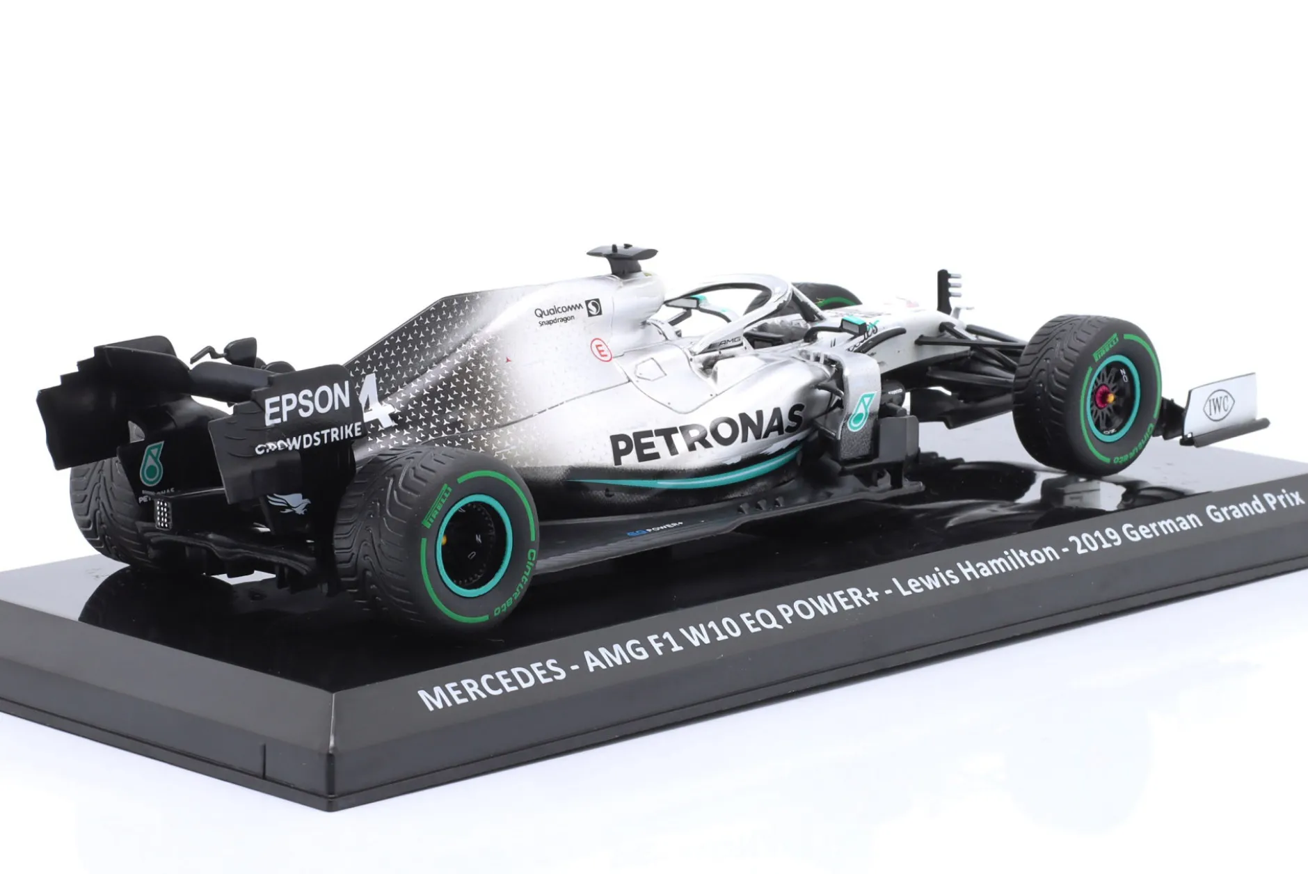 L. Hamilton Mercedes-AMG F1 W10 #44 Deutschland GP F1 Weltmeister 2019 1:24 Premium Collectibles