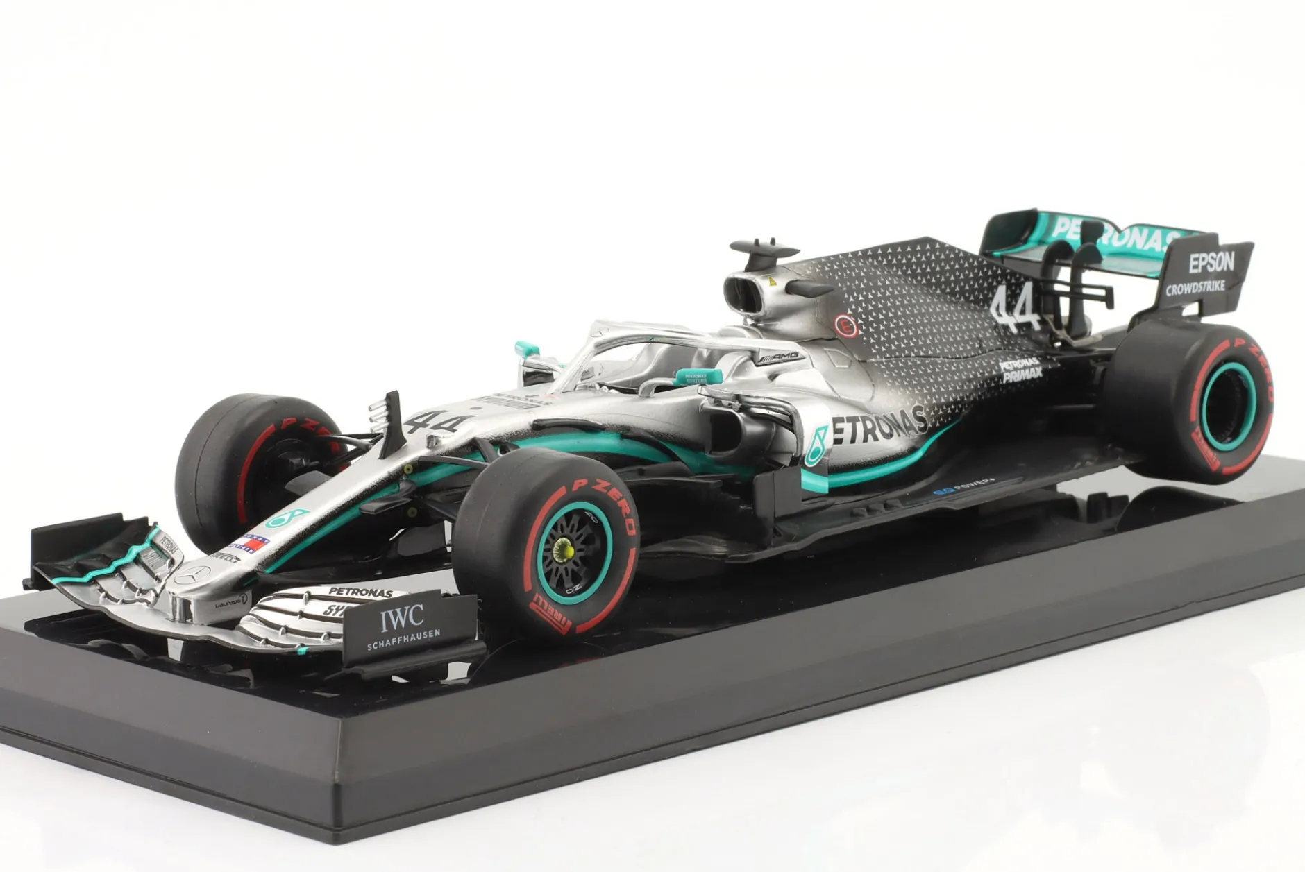 L. Hamilton Mercedes-AMG F1 W10 #44 F1 Weltmeister 2019 1:24 Premium Collectibles