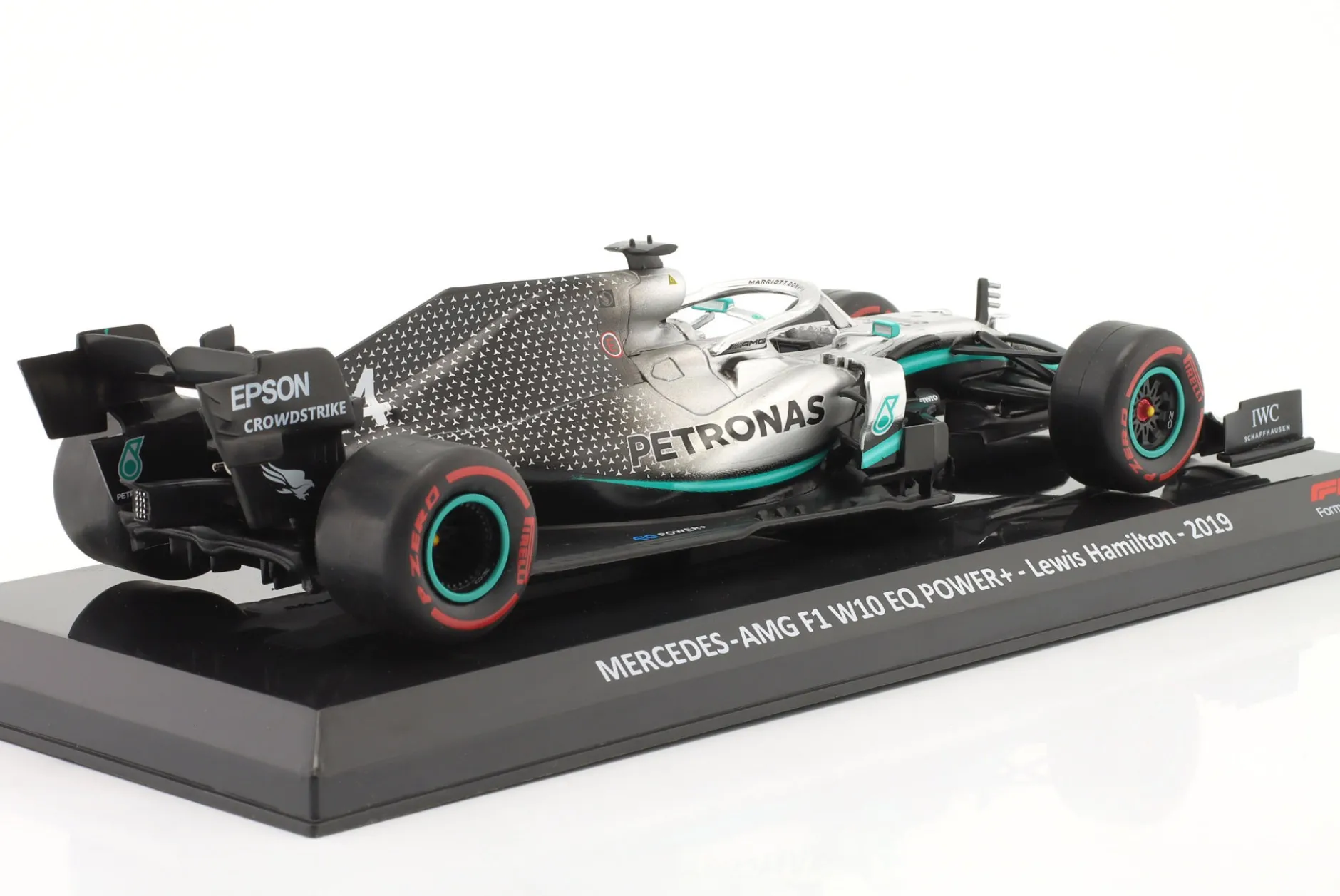 L. Hamilton Mercedes-AMG F1 W10 #44 F1 Weltmeister 2019 1:24 Premium Collectibles