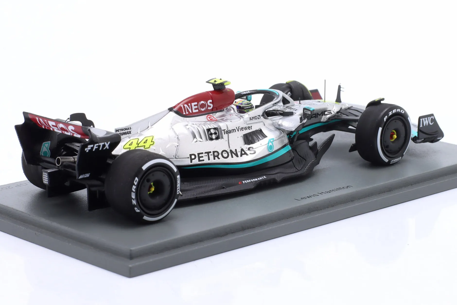 L. Hamilton Mercedes-AMG F1 W13 #44 2nd Frankreich GP Formel 1 2022 1:43 Spark