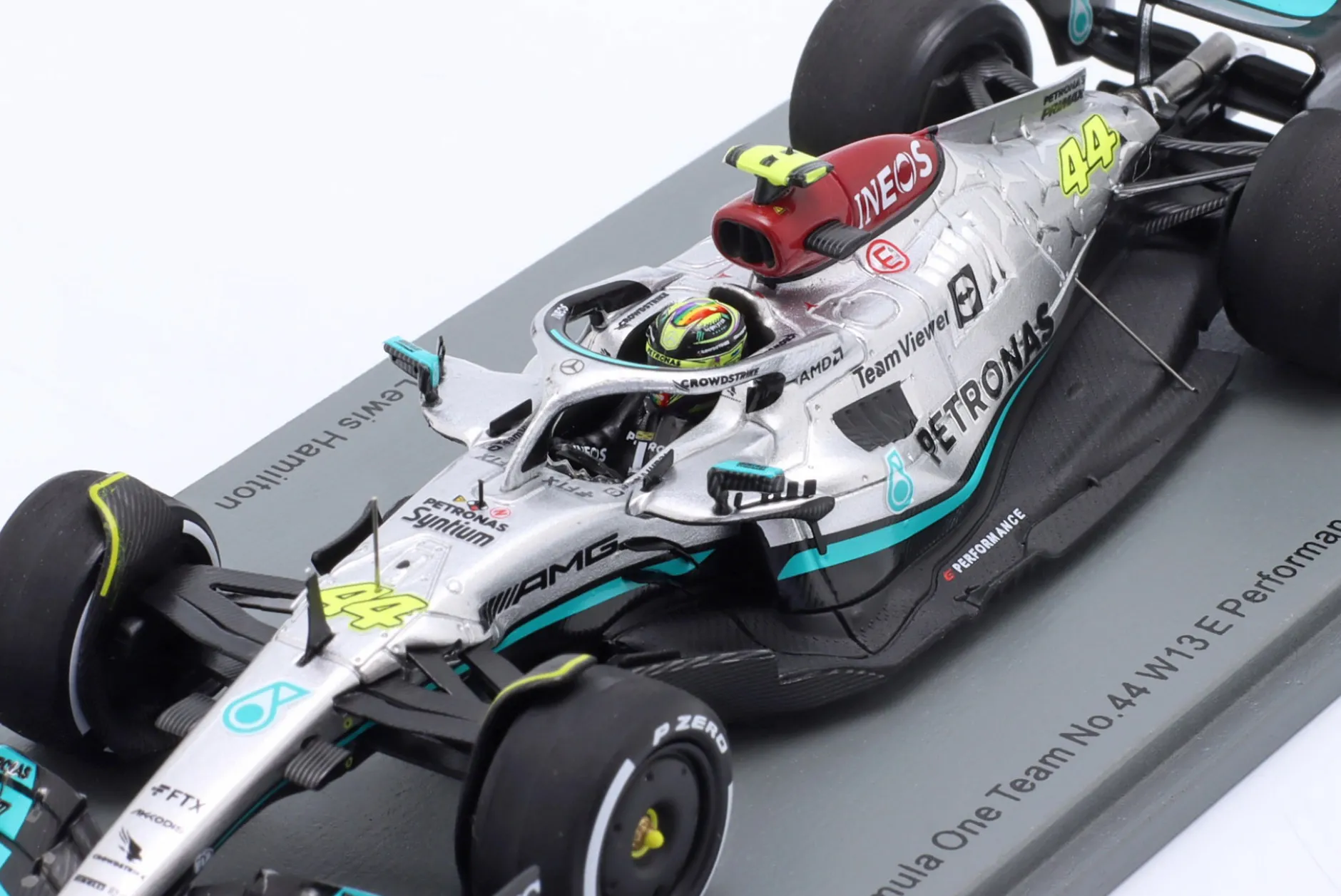L. Hamilton Mercedes-AMG F1 W13 #44 2nd Frankreich GP Formel 1 2022 1:43 Spark