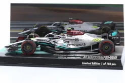 L. Hamilton Mercedes-AMG F1 W13 #44 2nd Ungarn GP Formel 1 2022 1:43 Minichamps